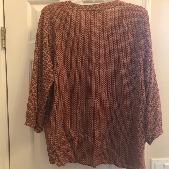 Willi Smith three quartered sleeve blouse.XL - Picture 2 of 5